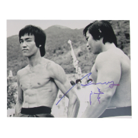 Bolo Yeung Signed "Enter the Dragon" 11x14 Photo (ACOA) at PristineAuction.com