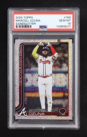 Marcell Ozuna 2025 Topps Sandglitter #160 (PSA 10) at PristineAuction.com