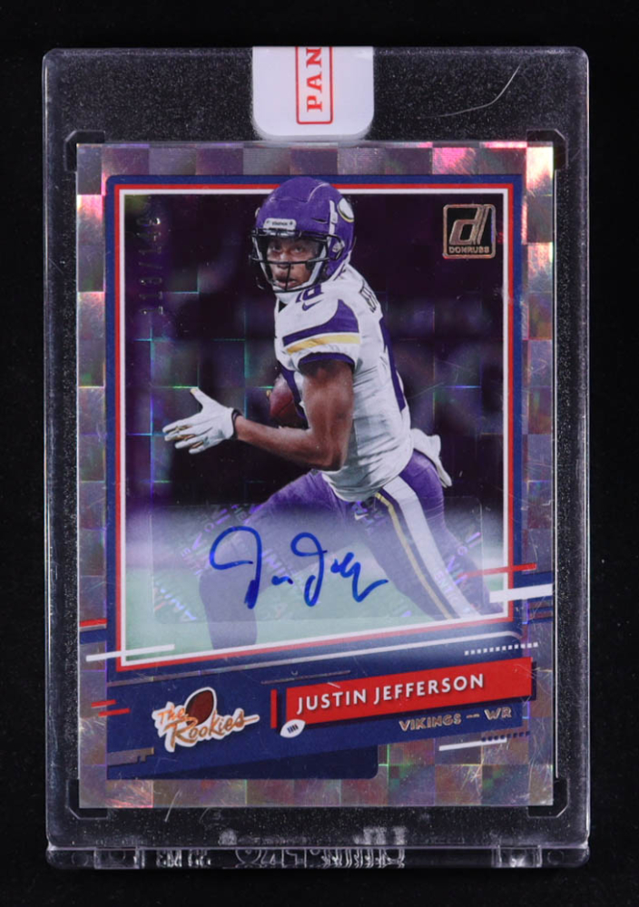 Justin Jefferson 2020 Donruss The Rookies Autographs #13 EXCH RC #113/149