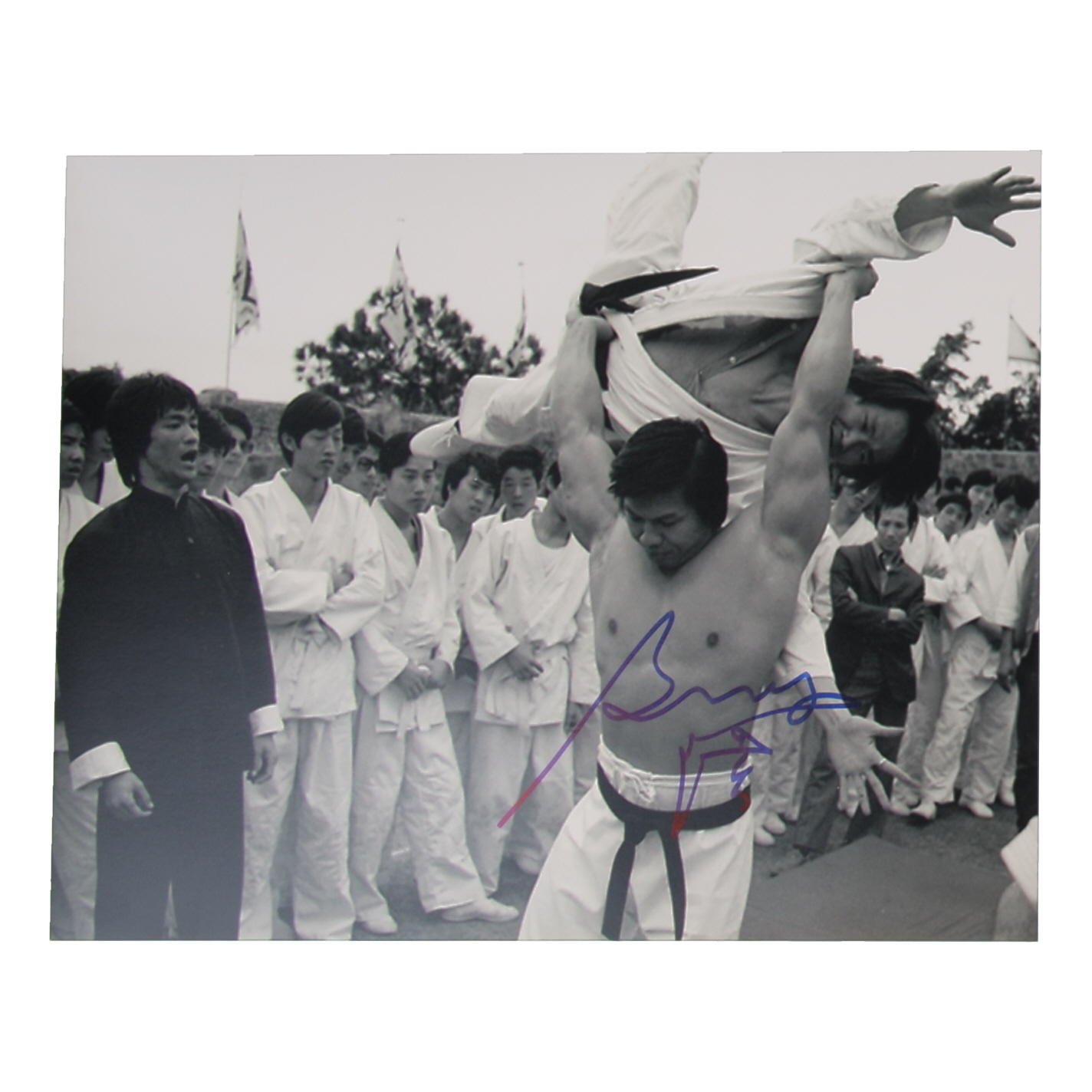 Bolo Yeung Signed "Enter the Dragon" 11x14 Photo (ACOA) at PristineAuction.com Bolo Yeung Signed "Enter the Dragon" 11x14 Photo (ACOA) at PristineAuction.com
