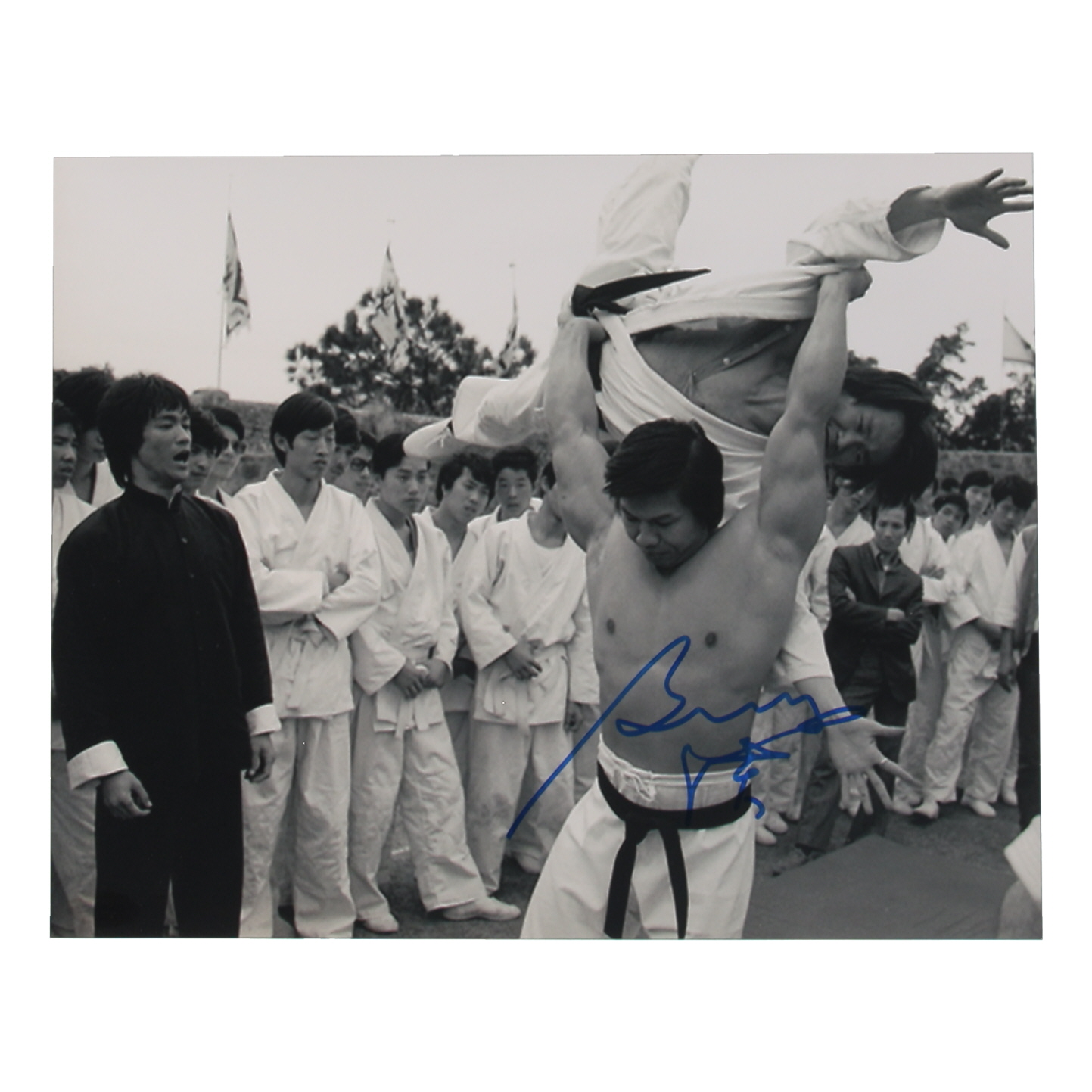 Bolo Yeung Signed "Enter the Dragon" 11x14 Photo (ACOA) at PristineAuction.com Bolo Yeung Signed "Enter the Dragon" 11x14 Photo (ACOA) at PristineAuction.com