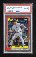 Gerrit Cole 2025 Topps '90 Topps Silver Pack Chrome #T90C98 (PSA 10) at PristineAuction.com