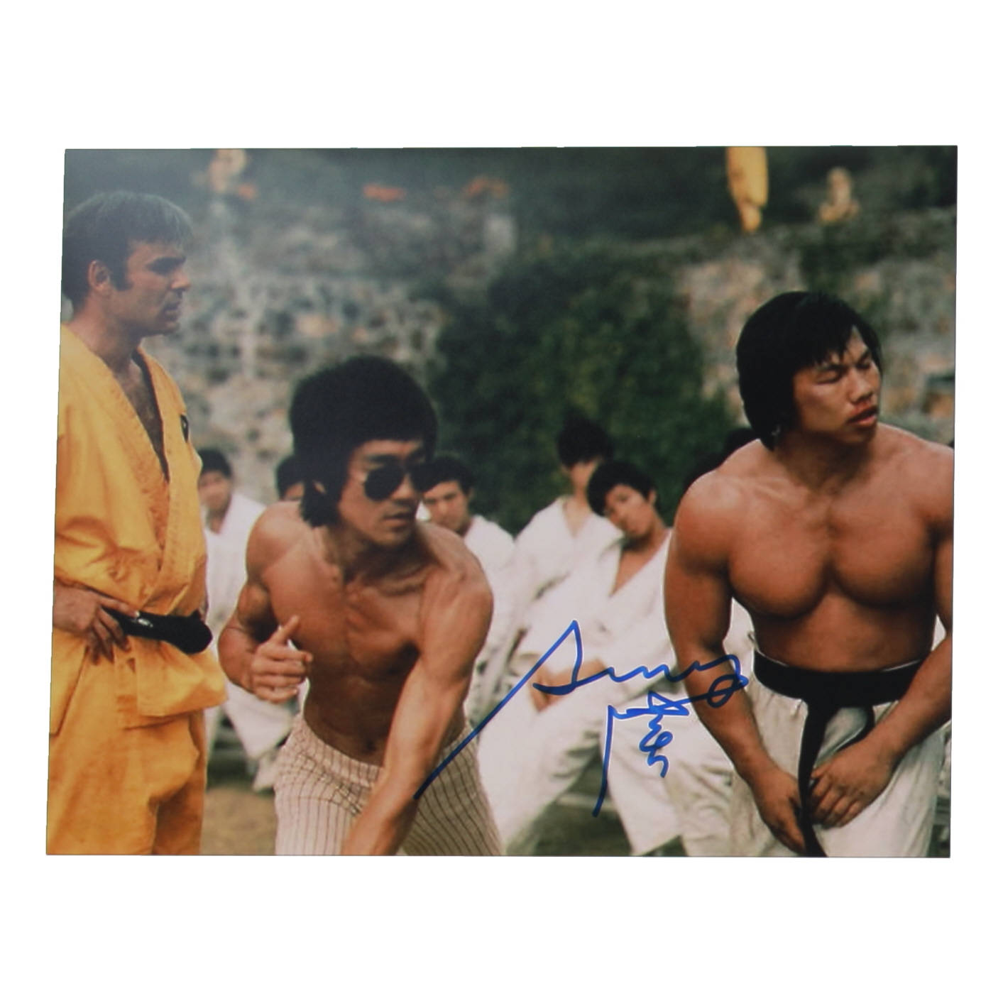 Bolo Yeung Signed "Enter the Dragon" 11x14 Photo (ACOA) at PristineAuction.com Bolo Yeung Signed "Enter the Dragon" 11x14 Photo (ACOA) at PristineAuction.com