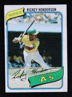Rickey Henderson 1980 Topps #482 RC at PristineAuction.com