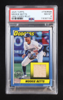 Mookie Betts 2025 Topps '90 Topps Relics #T90RMB (PSA 8) at PristineAuction.com