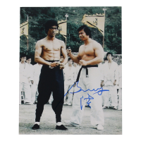 Bolo Yeung Signed "Enter the Dragon" 11x14 Photo (ACOA) at PristineAuction.com