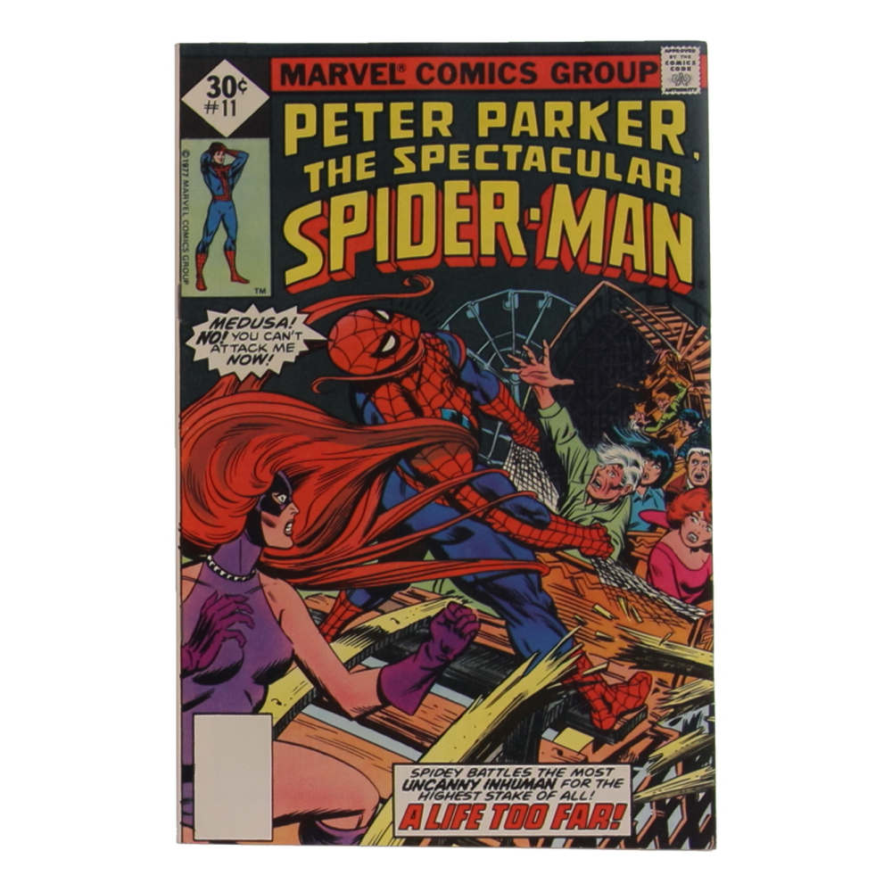 1977 "The Spectacular Spider-Man" Issue #11 Marvel Comic Book at PristineAuction.com