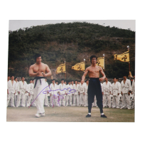 Bolo Yeung Signed "Enter the Dragon" 11x14 Photo (ACOA) at PristineAuction.com