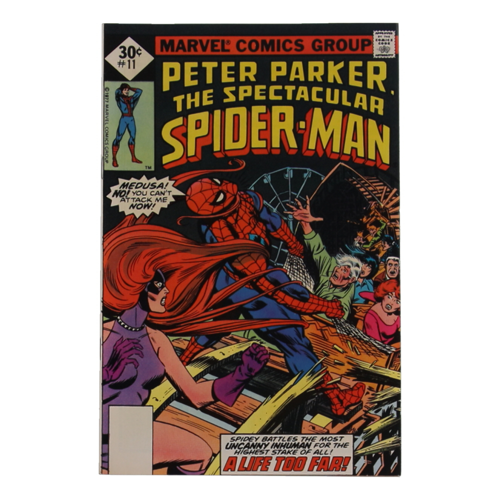 1977 "The Spectacular Spider-Man" Issue #11 Marvel Comic Book at PristineAuction.com