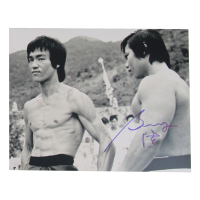 Bolo Yeung Signed "Enter the Dragon" 11x14 Photo (ACOA) at PristineAuction.com