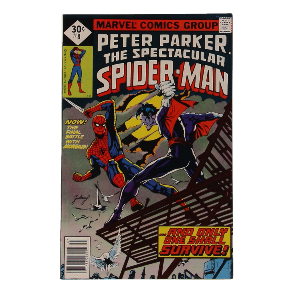1977 "The Spectacular Spider-Man" Issue #8 Marvel Comic Book at PristineAuction.com