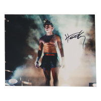 Tyler "Hook" Senerchia Signed AEW 8x10 Photo (JSA) at PristineAuction.com