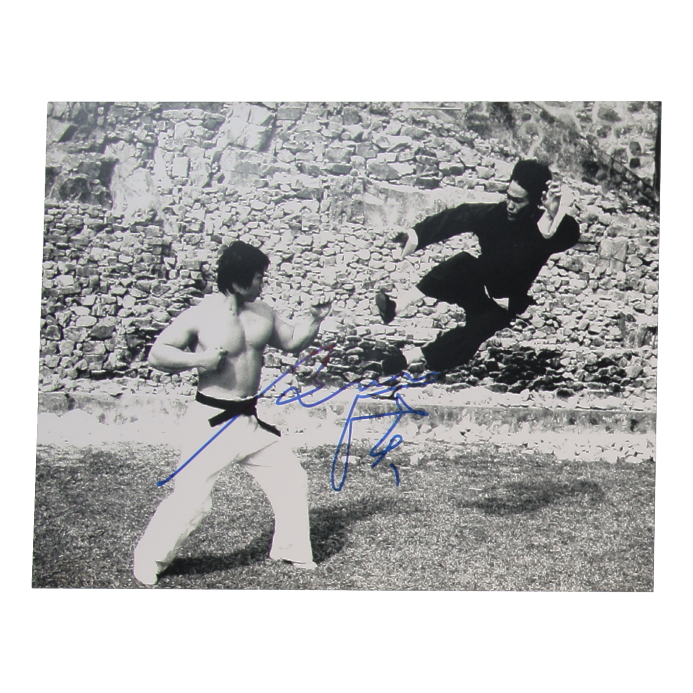 Bolo Yeung Signed "Enter the Dragon" 11x14 Photo (ACOA) at PristineAuction.com Bolo Yeung Signed "Enter the Dragon" 11x14 Photo (ACOA) at PristineAuction.com