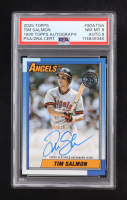 Tim Salmon 2025 Topps '90 Topps Autographs #90ATSA (PSA 8 | Autograph Graded 8) at PristineAuction.com