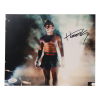Tyler "Hook" Senerchia Signed AEW 8x10 Photo (JSA) at PristineAuction.com