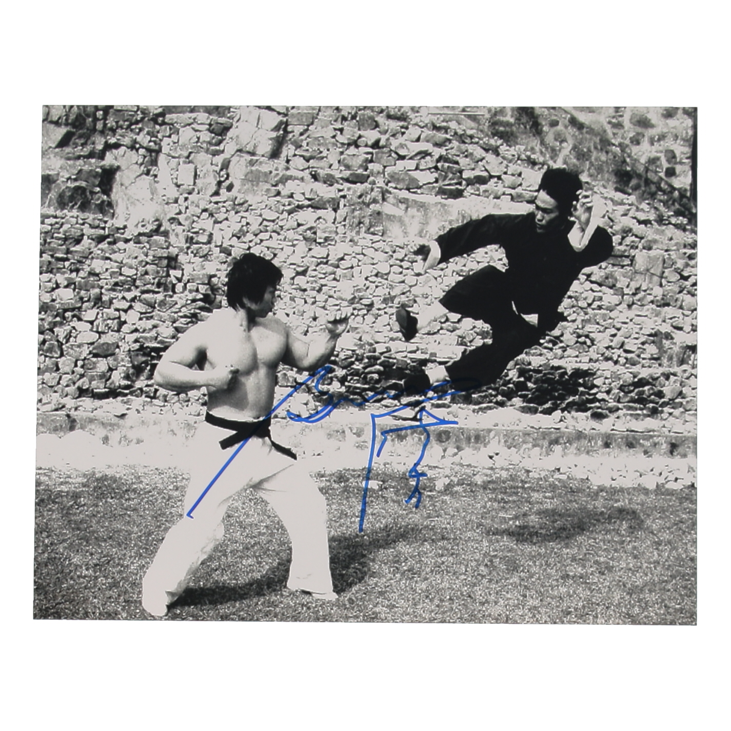 Bolo Yeung Signed "Enter the Dragon" 11x14 Photo (ACOA) at PristineAuction.com Bolo Yeung Signed "Enter the Dragon" 11x14 Photo (ACOA) at PristineAuction.com