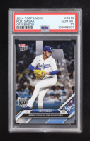 Roki Sasaki 2024 Topps Now Offseason #OS13 RC (PSA 10) at PristineAuction.com