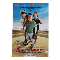 Jon Heder Signed "The Benchwarmers" 11x17 Photo (AutographCOA & AutographPros) at PristineAuction.com
