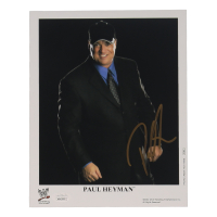Paul Heyman Signed WWE 8x10 Photo (JSA) at PristineAuction.com