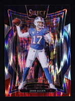 Josh Allen 2024 Select Prizm Black and Red Shock #34 at PristineAuction.com