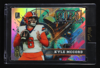 Kyle McCord 2024 Wild Card QB1 On the Clock Silver #OCDDKM1 #1/1 at PristineAuction.com