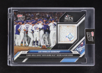 Los Angeles Dodgers 2024 Topps Now #861B / Game Used Base Relic Black #85/99 at PristineAuction.com