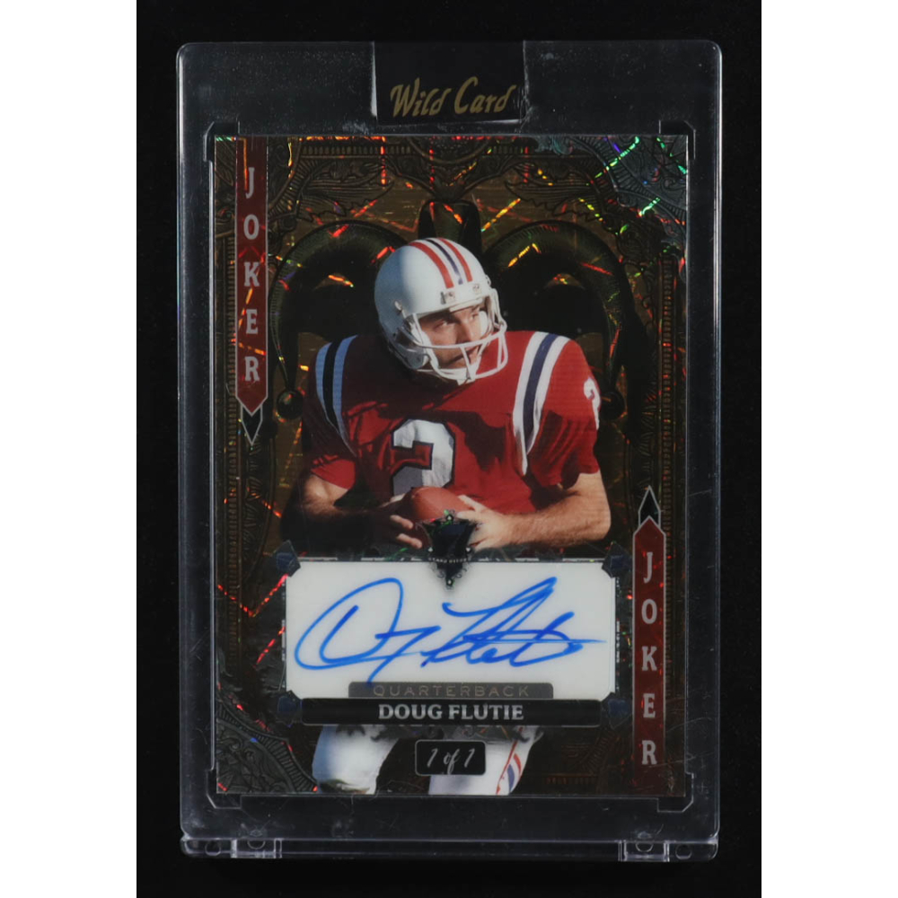 Doug Flutie 2024 Wild Card 7 Card Studs Joker Autographs Mojo #A7CJDF #1/1 at PristineAuction.com