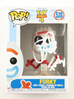 Tony Hale Signed "Toy Story 4" #528 Forky Funko Pop! Vinyl Figure Inscribed "Forky" (Beckett) at PristineAuction.com