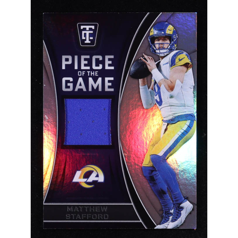 Matthew Stafford 2024 Totally Certified Piece of the Game #1 at PristineAuction.com