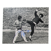 Bolo Yeung Signed "Enter the Dragon" 11x14 Photo (ACOA) at PristineAuction.com