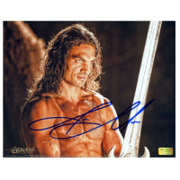 Jason Momoa Signed "Conan the Barbarian" 8x10 Photo (CA) at PristineAuction.com