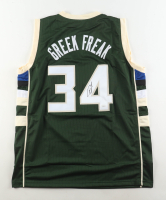 Giannis Antetokounmpo Signed Jersey (JSA) at PristineAuction.com