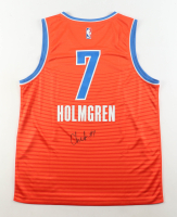 Chet Holmgren Signed Thunder Fanatics Authentic Jersey (Beckett & Holmgren) at PristineAuction.com