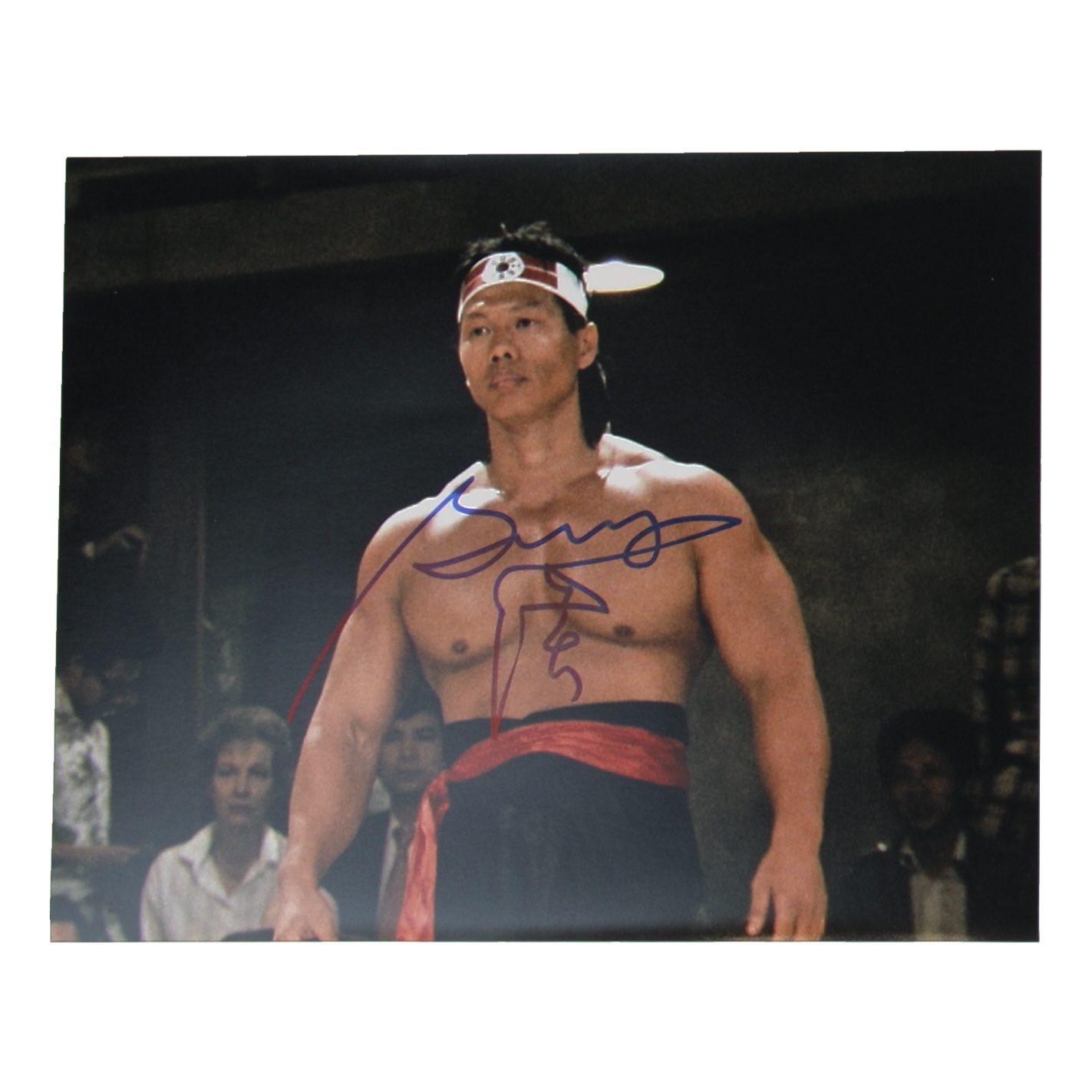 Bolo Yeung Signed "Bloodsport" 11x14 Photo (ACOA) at PristineAuction.com Bolo Yeung Signed "Bloodsport" 11x14 Photo (ACOA) at PristineAuction.com