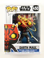 Ray Park Signed "Star Wars" #410 Darth Maul Funko Pop! Vinyl Figure (Beckett) at PristineAuction.com