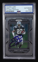 Emmitt Smith Signed 2022 Panini Prizm #85 (PSA) at PristineAuction.com