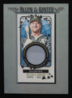 Mark McGwire 2021 Topps Allen and Ginter Mini Framed Relics #MFRMM at PristineAuction.com