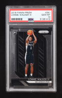 Lonnie Walker IV 2018-19 Panini Prizm #251 RC (PSA 10) at PristineAuction.com