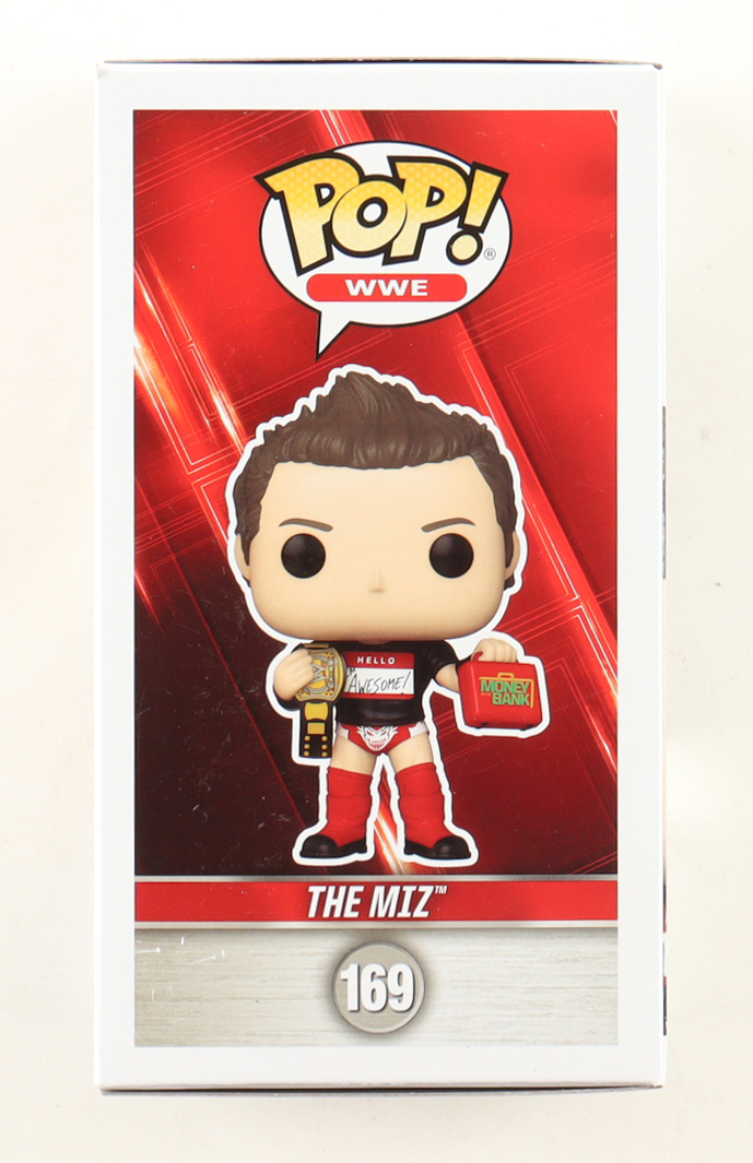 The Miz Signed "WWE" #169 Funko Pop! Vinyl Figure Inscribed "$" (Beckett) at PristineAuction.com The Miz Signed "WWE" #169 Funko Pop! Vinyl Figure Inscribed "$" (Beckett) at PristineAuction.com