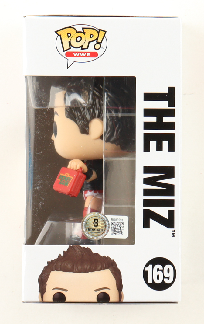 The Miz Signed "WWE" #169 Funko Pop! Vinyl Figure Inscribed "$" (Beckett) at PristineAuction.com The Miz Signed "WWE" #169 Funko Pop! Vinyl Figure Inscribed "$" (Beckett) at PristineAuction.com