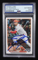 Joc Pederson Signed 2023 Topps Series Two #508 (PSA) at PristineAuction.com