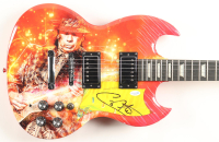 Carlos Santana Signed 39" Custom Electric Guitar (AutographCOA & AutographPros) at PristineAuction.com