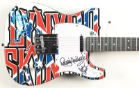 Rickey Medlocke, Artimus Pyle, & Keith Christopher Signed 39" Custom Electric Guitar (AutographCOA & AutographPros) at PristineAuction.com