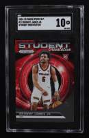 Bronny James Jr. 2024-25 Panini Prizm Draft Picks Student Orientation Prizms Silver #12 RC (SGC 10) at PristineAuction.com