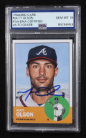 Matt Olson Signed 2022 Topps #19 (PSA | Autograph Graded 10) at PristineAuction.com