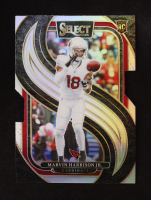Marvin Harrison Jr. 2024 Select Prizm Silver Die Cut #115 RC at PristineAuction.com
