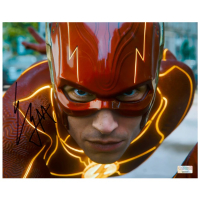 Ezra Miller Signed "The Flash" 8x10 Photo (CA) at PristineAuction.com