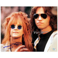 Val Kilmer & Meg Ryan Signed "The Doors" 8x10 Photo (CA) at PristineAuction.com