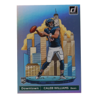 Caleb Williams 2024 Panini Donruss Football Oversized Downtown Jumbo #21 RC at PristineAuction.com