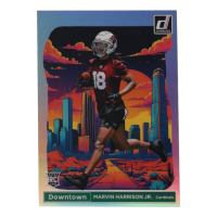 Marvin Harrison Jr. 2024 Panini Donruss Football Oversized Downtown Jumbo #12 RC at PristineAuction.com